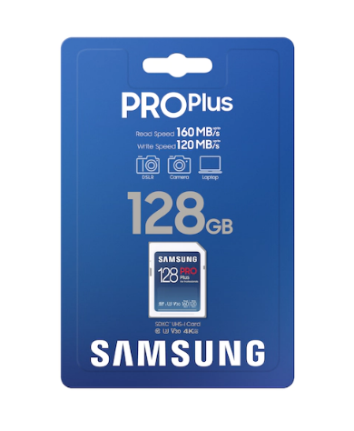 Card Memorie Samsung SD 128GB - Stocare Rapidă și Sigură - imagine 3