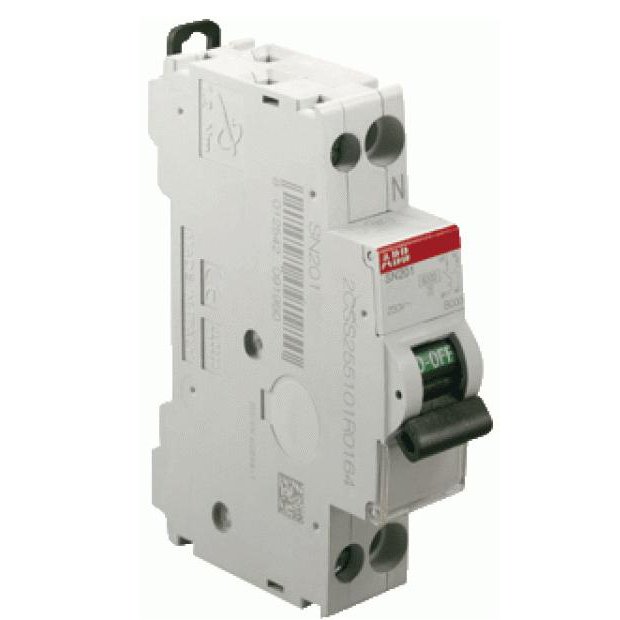 Siguranță ABB 1P+N 25A, Curba C, Siguranță electrică