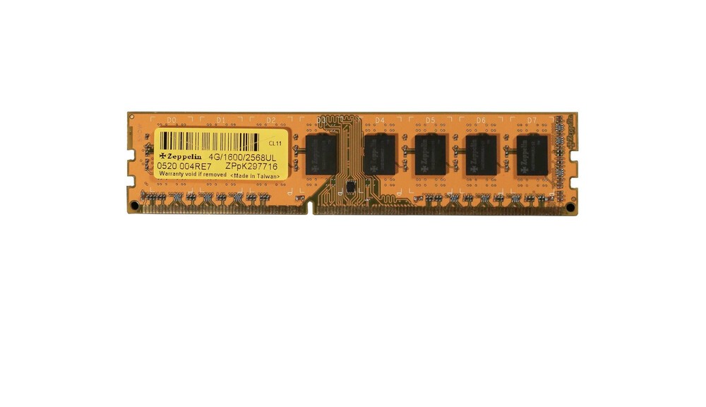 Memorie RAM Zeppelin DDR3 4GB 1600MHz - Performanță Superioară