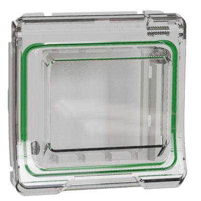 Rama cu capac Schneider Mureva MUR39110, IP55, alb