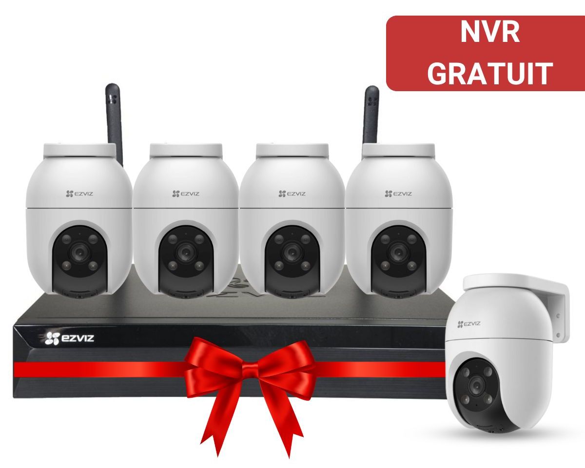Kit 5 Camere Ezviz Wireless + NVR GRATUIT