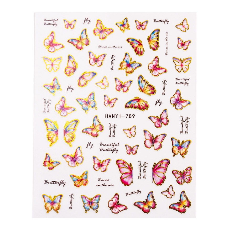 Abtibild Unghii SensoPRO Flutter Dreams