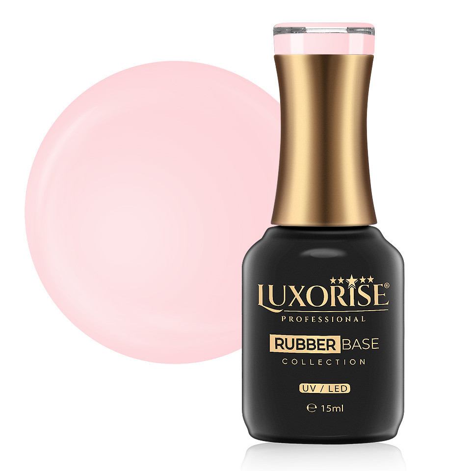 Rubber Base Luxorise Flamingo 15ml, Bază Flexibilă