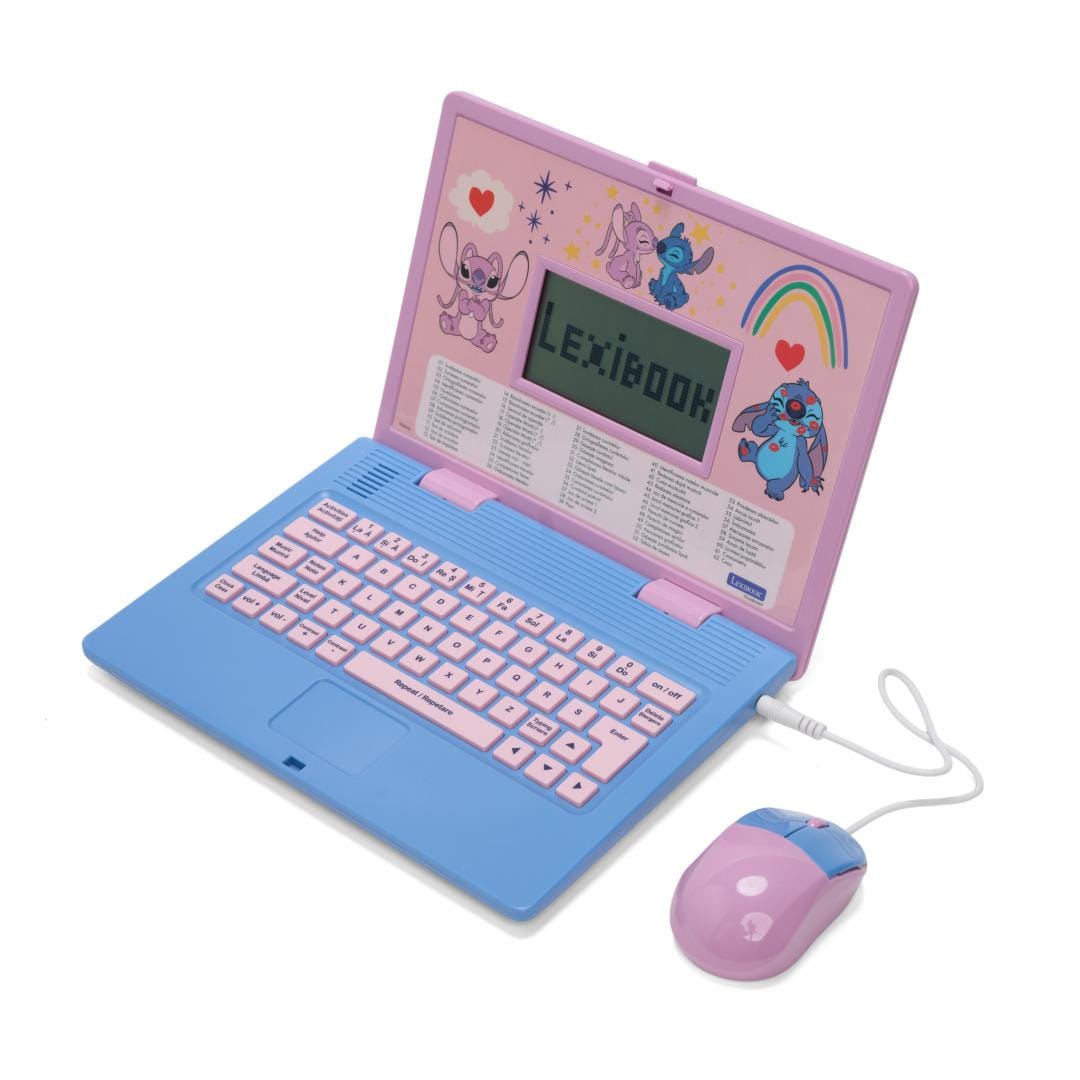 Laptop Educational Bilingv RO/EN Stitch - Lexibook - imagine 2