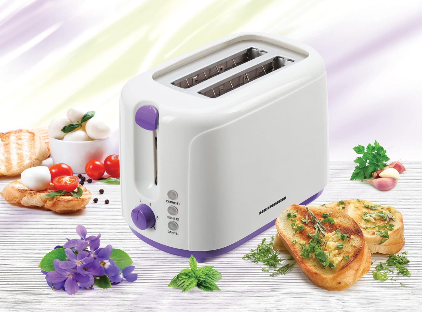 Prajitor Paine Heinner TP-750UV, 750W, 6 Nivele, UV - imagine 4
