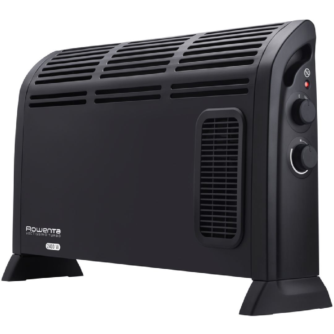 Convector Rowenta Vectissimo 2400W, Turbo, Negru