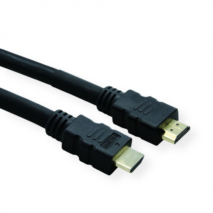 Cablu HDMI Roline 25m 4K cu Repeater