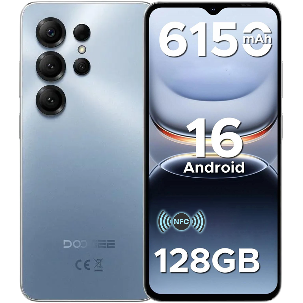 Telefon Doogee Note 56X Pro, 128GB, NFC, Baterie 6150mAh