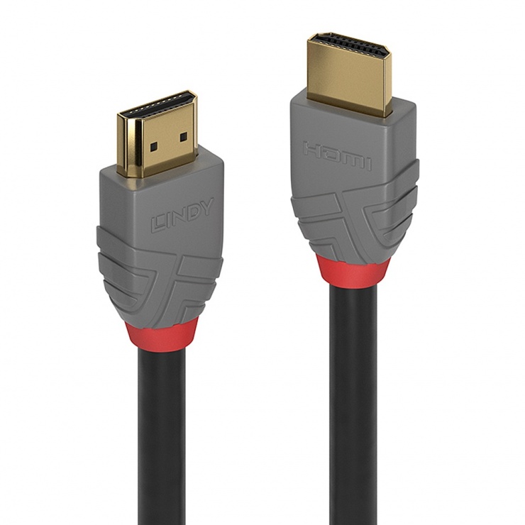 Cablu HDMI Anthra Line 4K 5m, Lindy, Premium