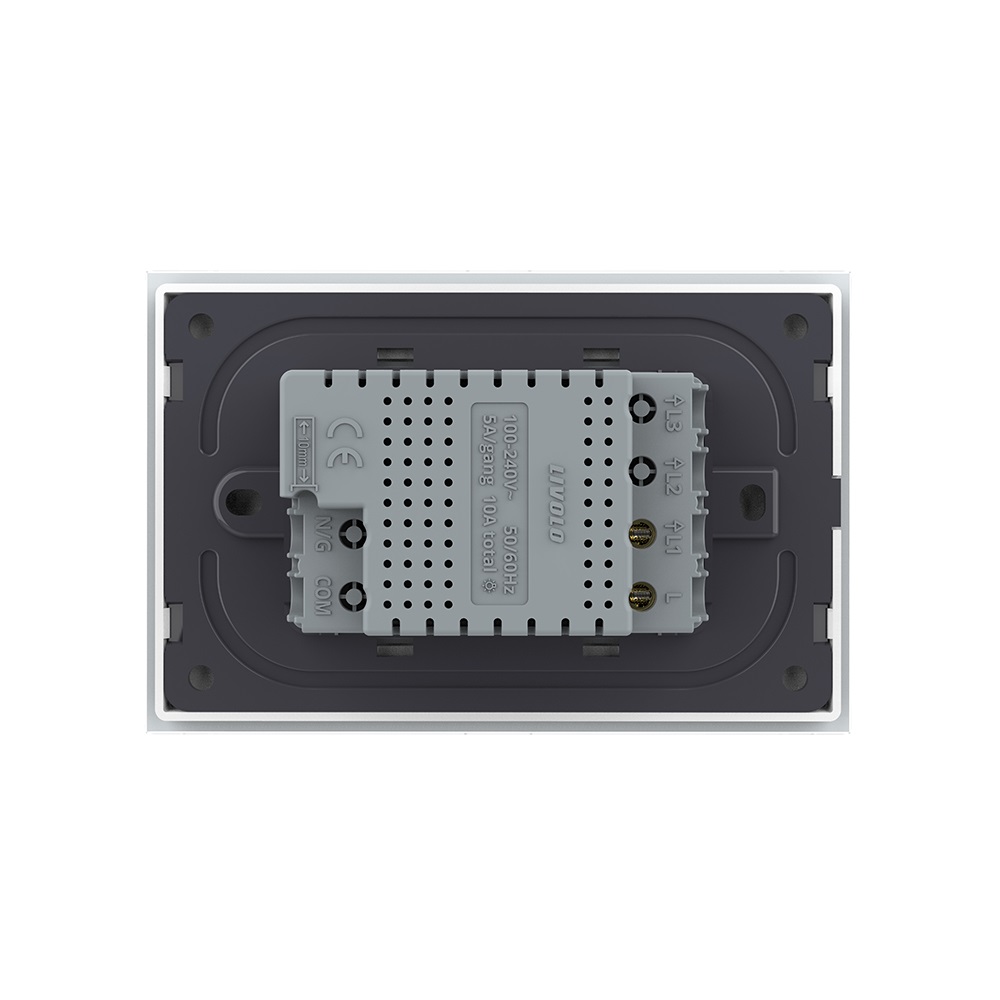 Intrerupator Touch Livolo, Sticla, Italian - imagine 4
