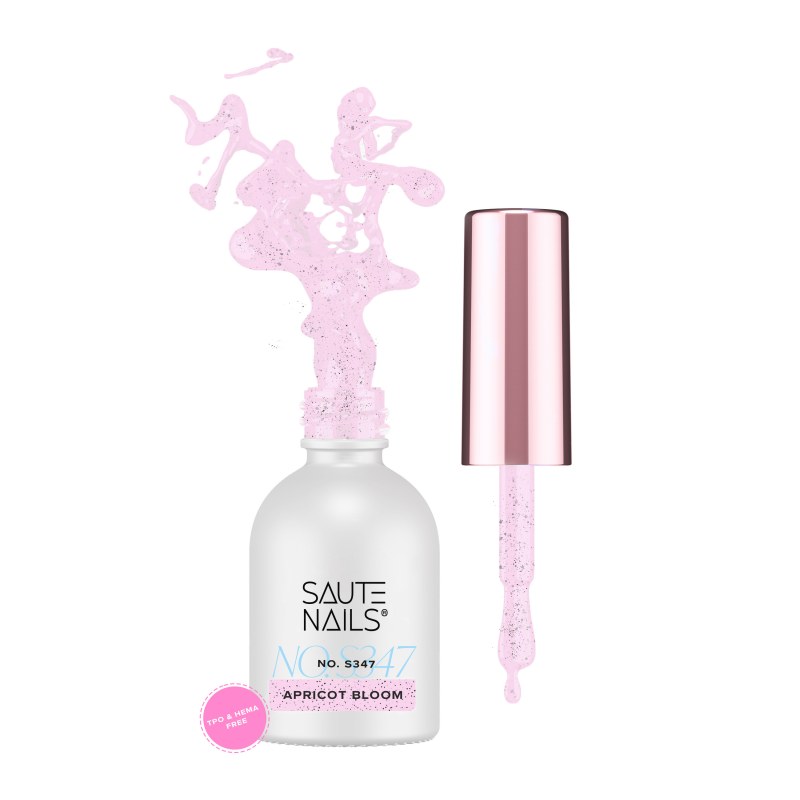 Ojă semi Saute Nails Apricot Bloom - S347 8ml