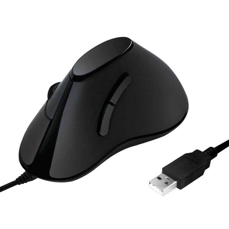 Mouse Ergonomic Vertical LogiLink ID0158 USB Negru - imagine 2