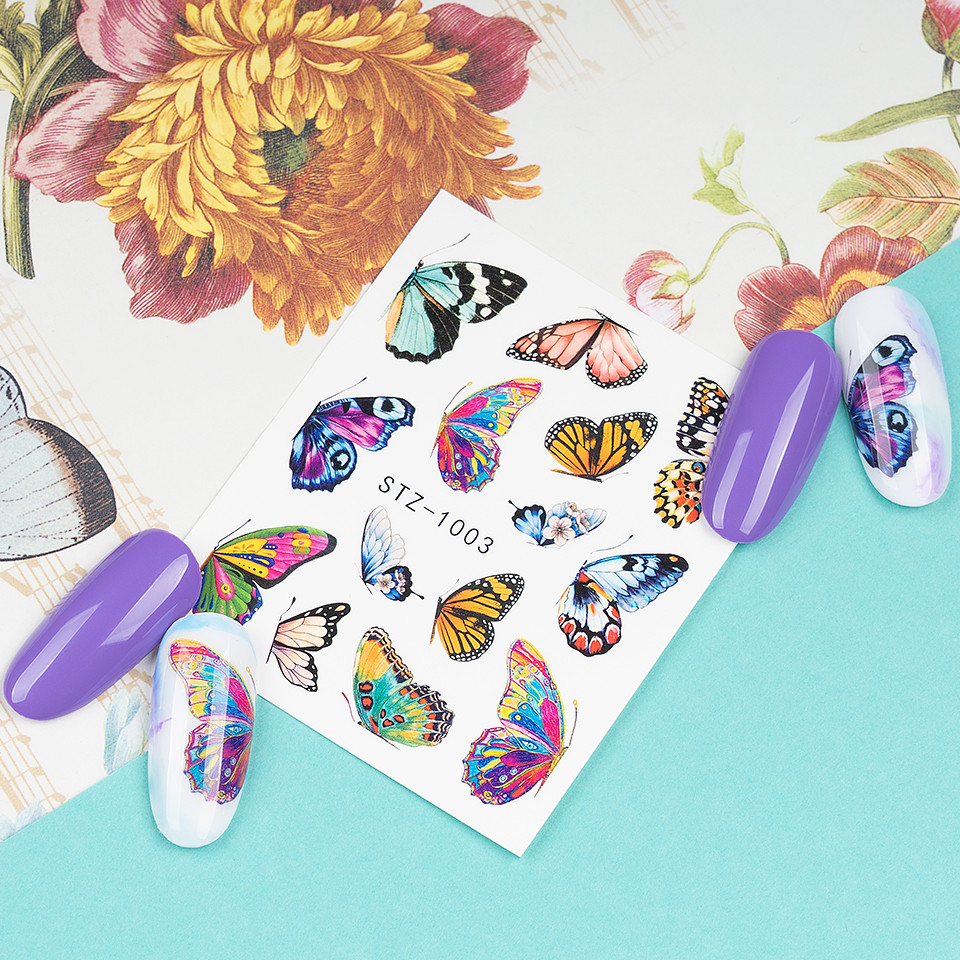 Tatuaj Unghii LUXORISE Butterfly World