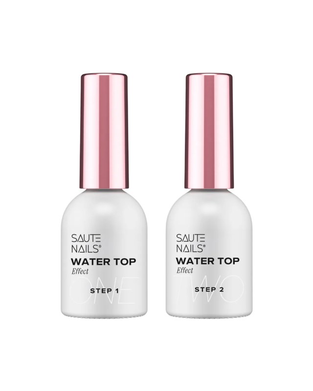 Ojă Semi Saute Nails Water Top Step 1 si Step 2
