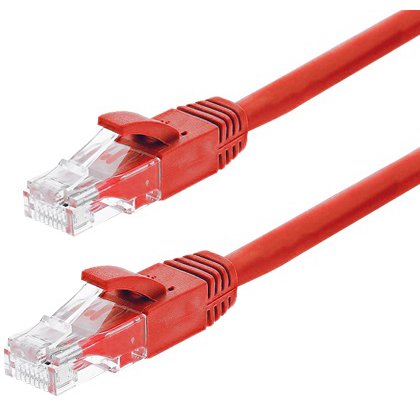 Patch Cord UTP CAT6 5m Rosu LSZH Gigabit