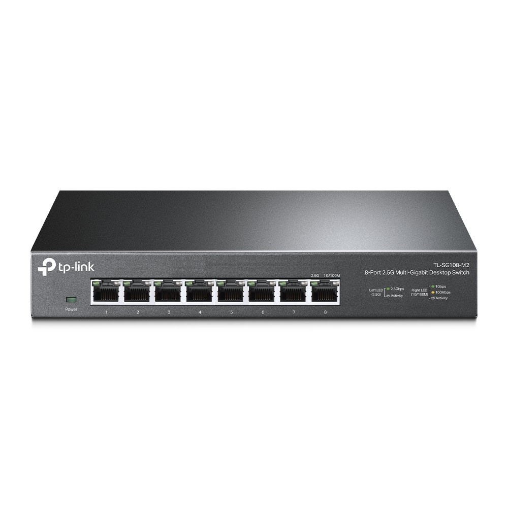 Switch TP-LINK TL-SG108-M2 8 Porturi 2.5G Metalic