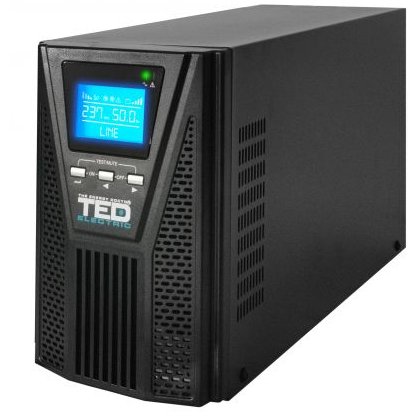 UPS 2000VA Online TED Electric, Sinusoida Pura, 1800W - imagine 2