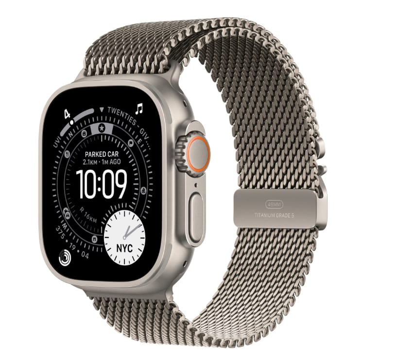 Apple Watch Ultra 3 GPS + Cellular 49mm - Titan Natural - imagine 3