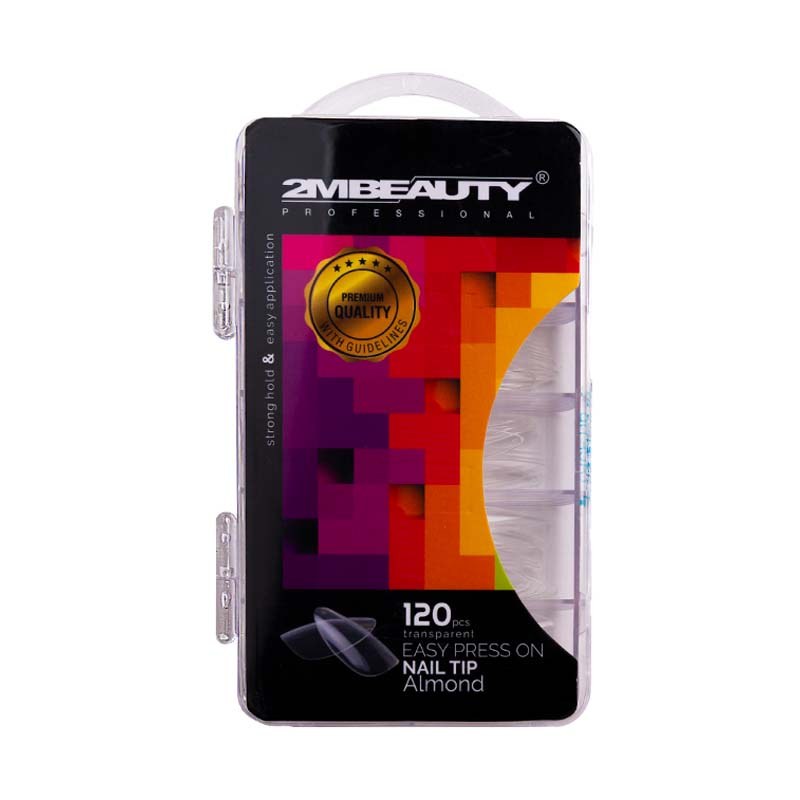 Tips 2M Easy Press On Nail Almond Nailshop - imagine 1