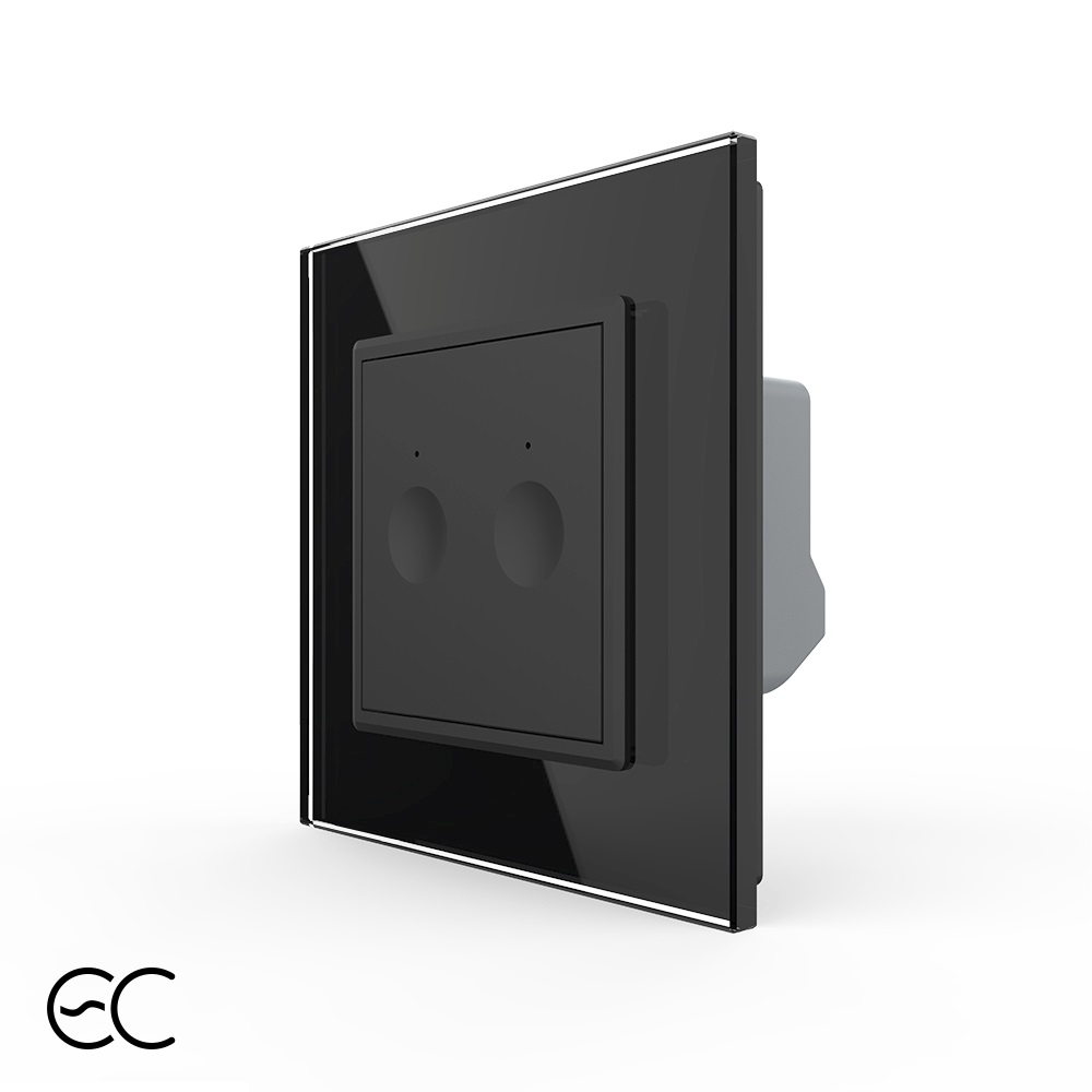 Intrerupator Dublu Touch Zigbee Livolo, Sticla - imagine 5
