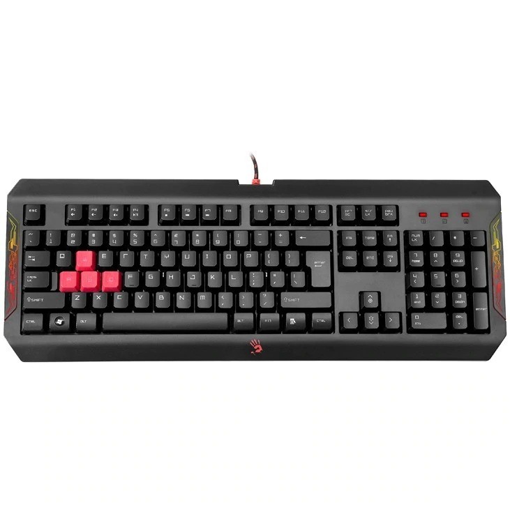 Tastatura Gaming A4TECH Q100 USB Negru - 106 Taste
