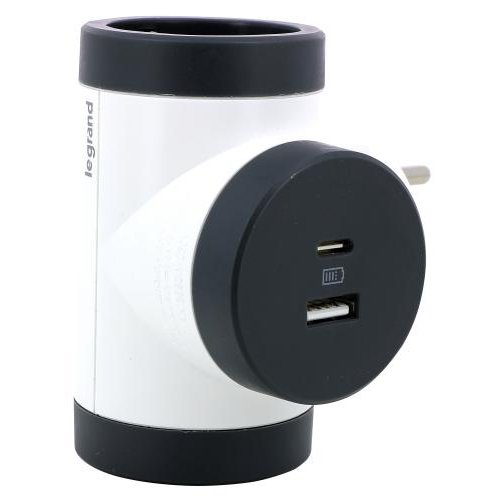 Adaptor Legrand 2xUSB Premium Rotativ