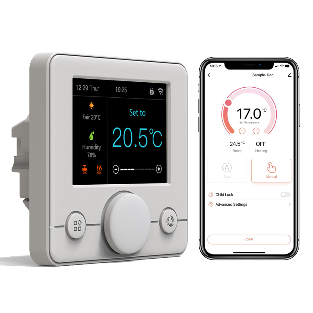 Termostat WiFi BeOk TCR7 Control de la Distanță - imagine 2