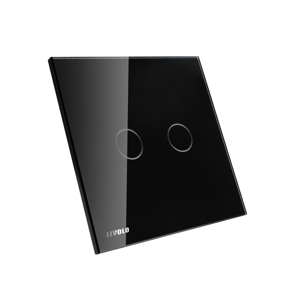 Întrerupator Dublu Touch Livolo din Sticlă - imagine 8