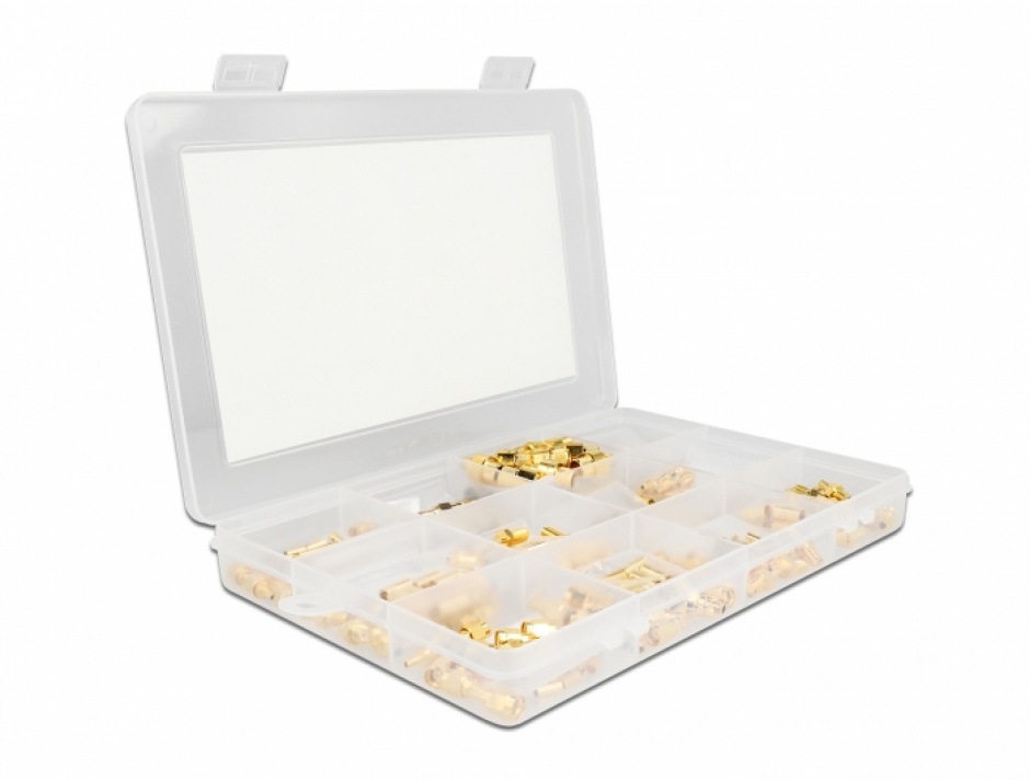 Set 120 conectori Delock SMA/SMB/RP-SMA 50 Ohm