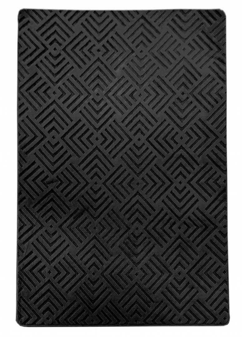 Covor Blanita Dover 200x300 cm Negru - Elegant și Rezistent - imagine 2
