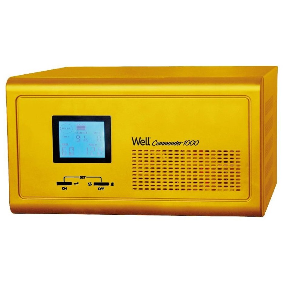 Well UPS Commander 1000W, undă sinusoidală pură 230V