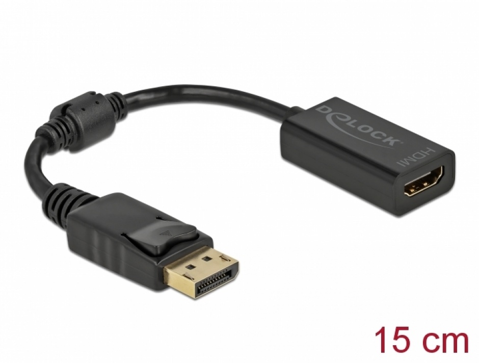 Adaptor DisplayPort la HDMI Delock 61011