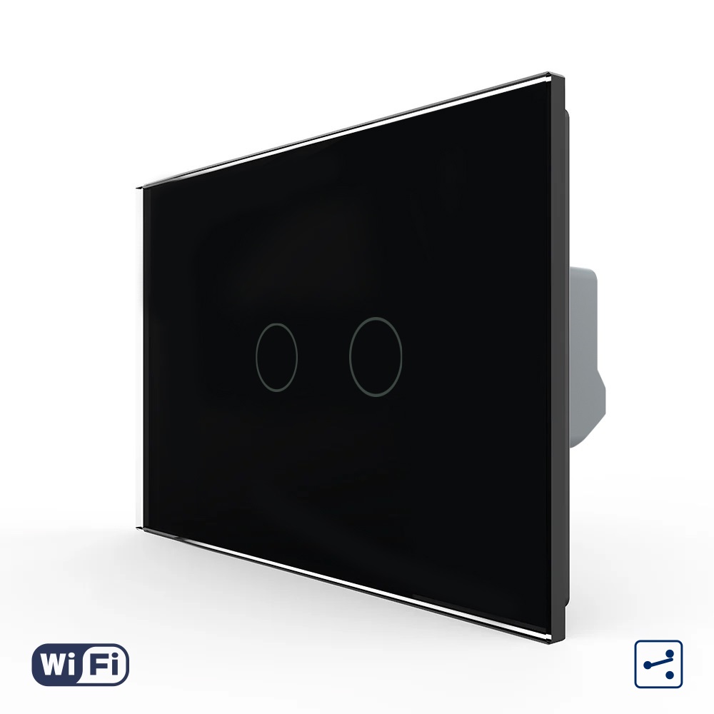 Intrerupator Dublu Touch Wi-Fi Livolo, Cap Scara, Smart Home - imagine 4