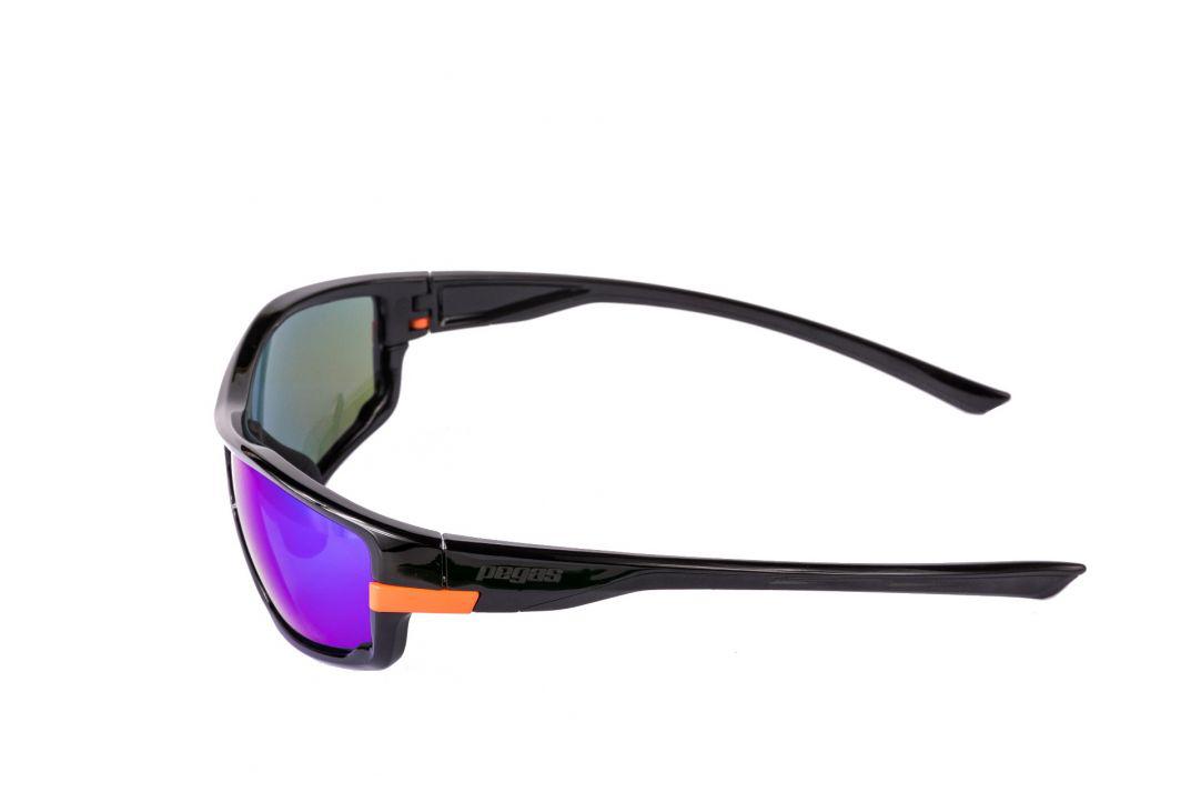 Ochelari de Soare PEGAS SPORT Negru Portocaliu - Protecție UV - imagine 6