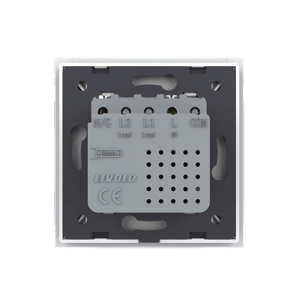 Priza USB Tip C Livolo, 45W, Rama Sticlă - imagine 4