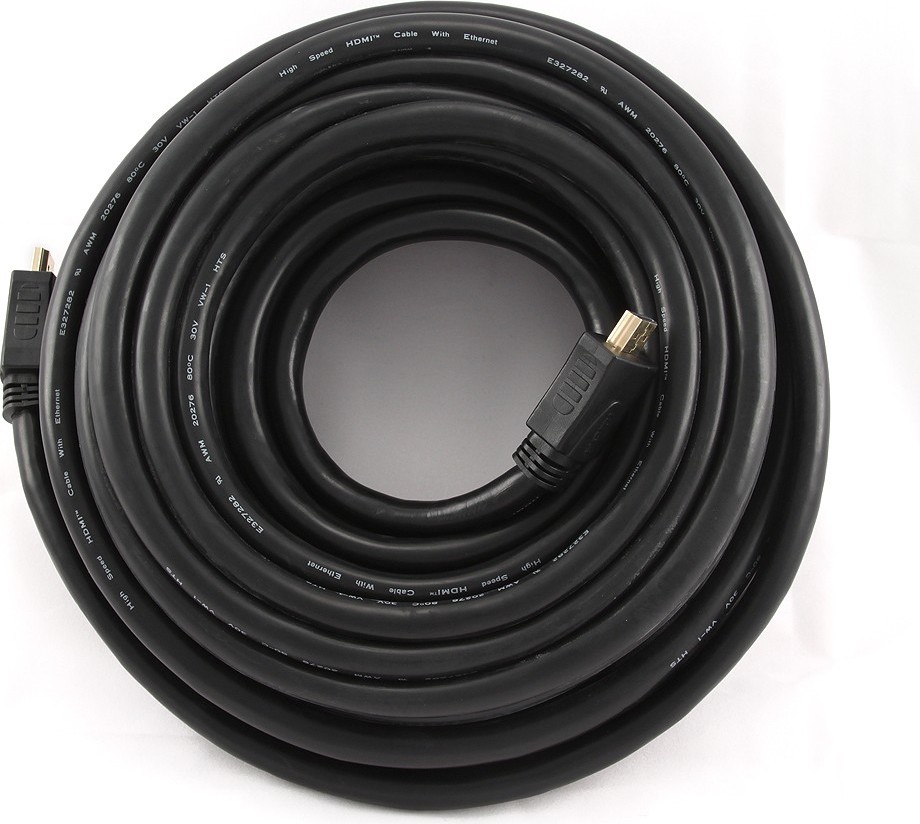 Cablu HDMI 15m 4K Gembird CC-HDMI4-15M Conectori Auriți - imagine 2
