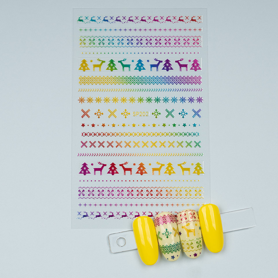 Sticker Unghii LUXORISE Winter Nights SP202