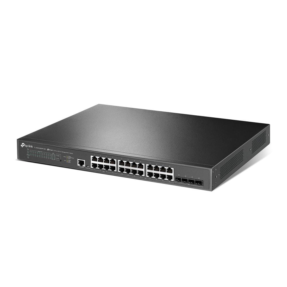Switch Managed TP-Link JetStream 24-Port 2.5G PoE++ 10G SFP+ L2+ - imagine 4