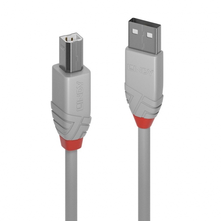 Cablu USB 2.0 Lindy Anthra 2m