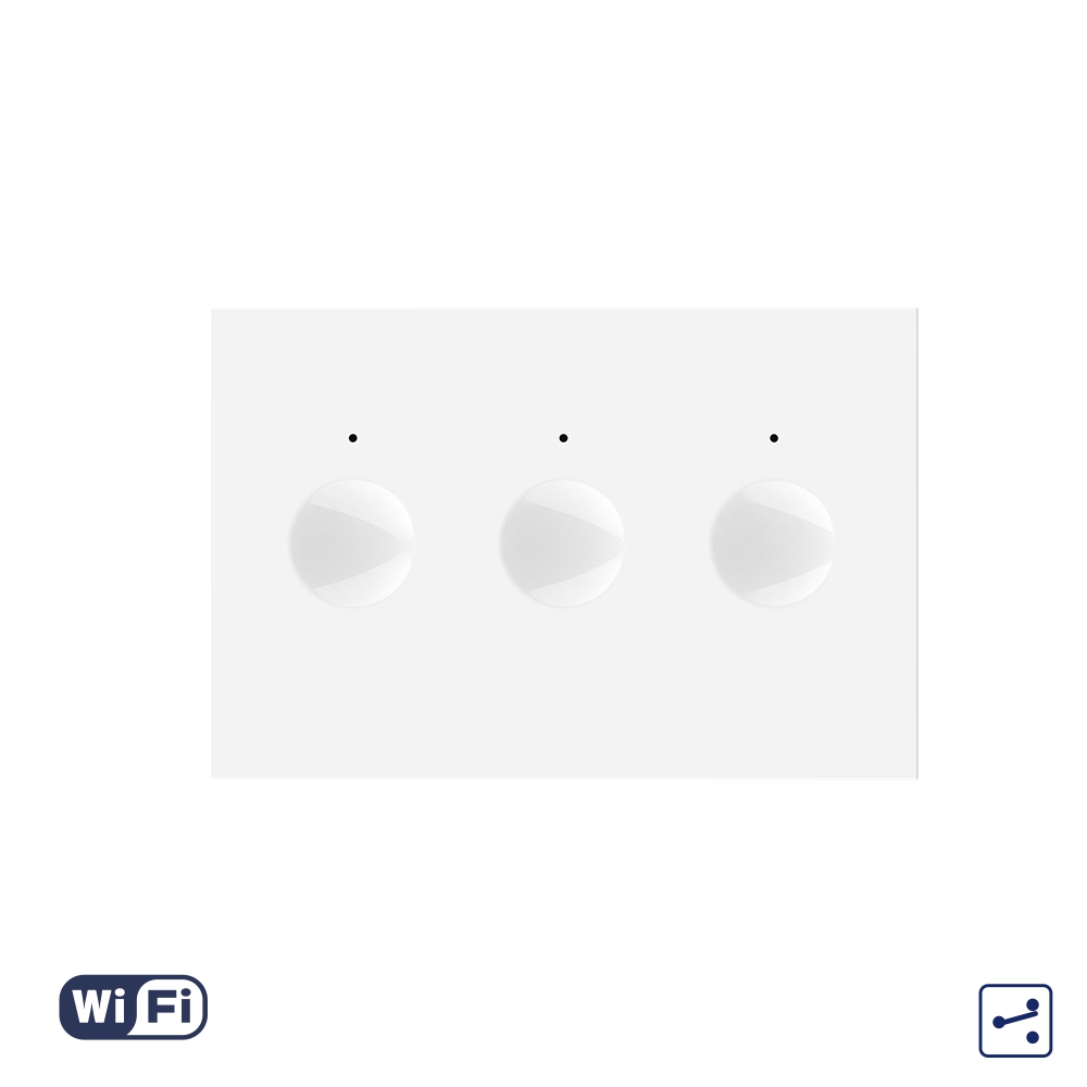 Intrerupator Triplu Touch Wi-Fi Livolo