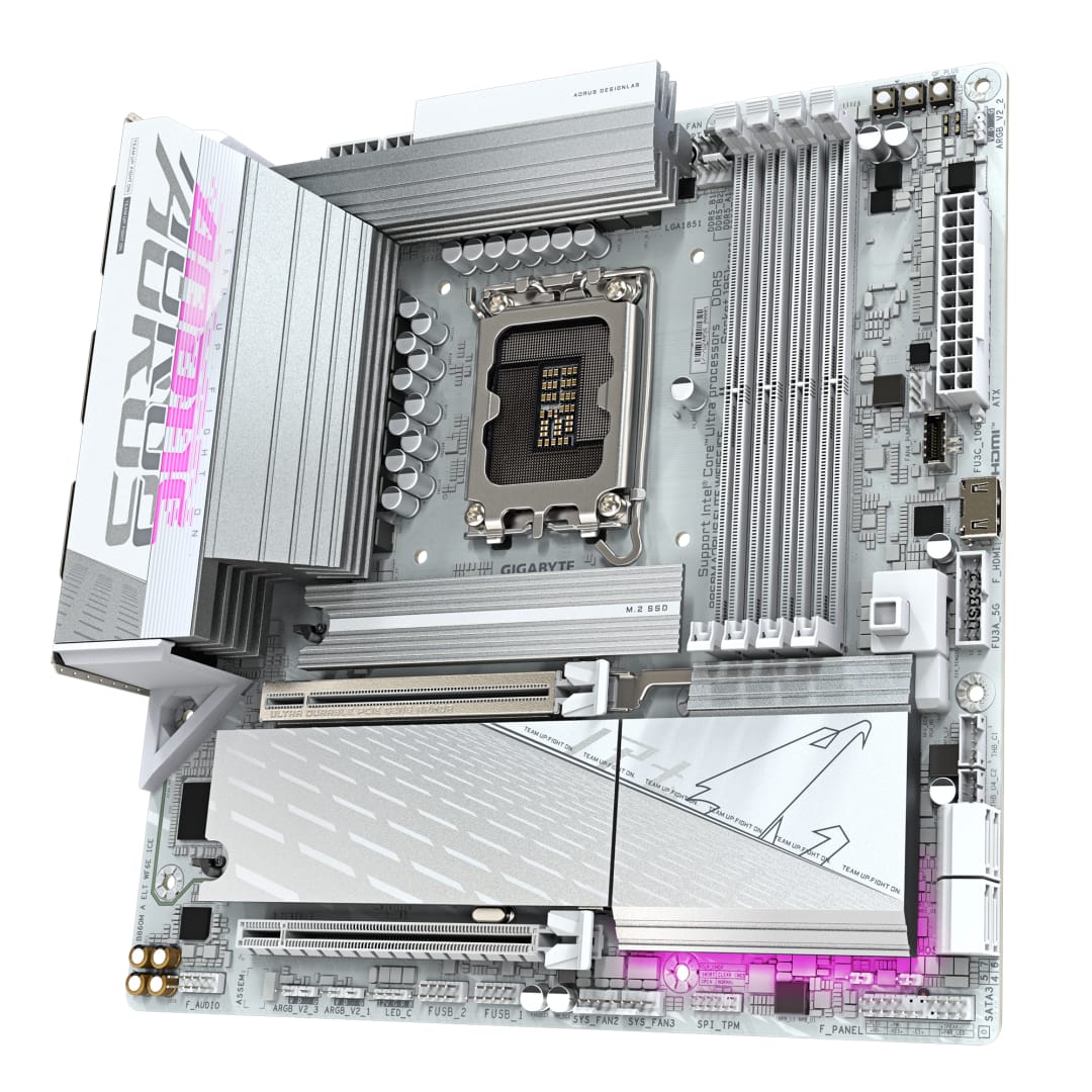 Placă de bază Gigabyte B860M AORUS ELITE WIFI6E ICE mATX - imagine 5