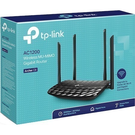 Router Wireless TP-LINK Archer C6 AC1200 Dual-Band Gigabit - imagine 4