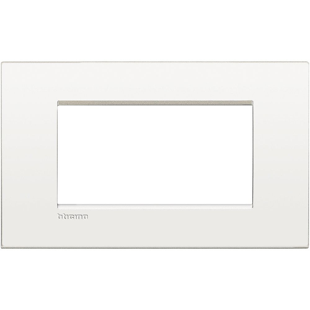 Rama Bticino 3 module Alb Pur Living Light