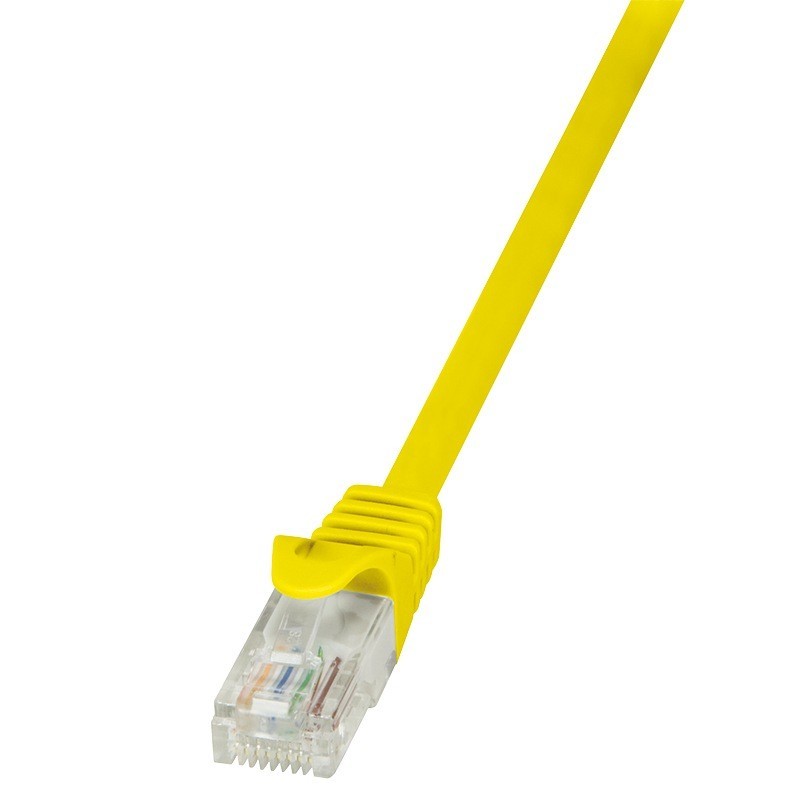 Cablu LogiLink Cat6 1m Galben, Gigabit