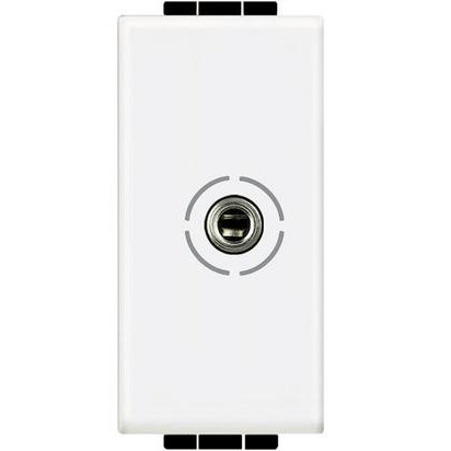 Priză Jack 3.5mm Bticino N4280 | Alb