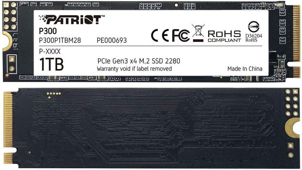 SSD Patriot P300 128GB M.2 PCIe Gen3 - Ultra Rapid - imagine 2
