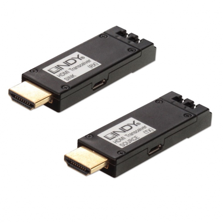 Lindy Extender HDMI 4K 60Hz, Fibra Optica pana la 300m