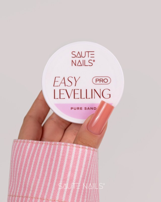 Gel UV Saute Nails Easy Leveling Pure Sand 30gr