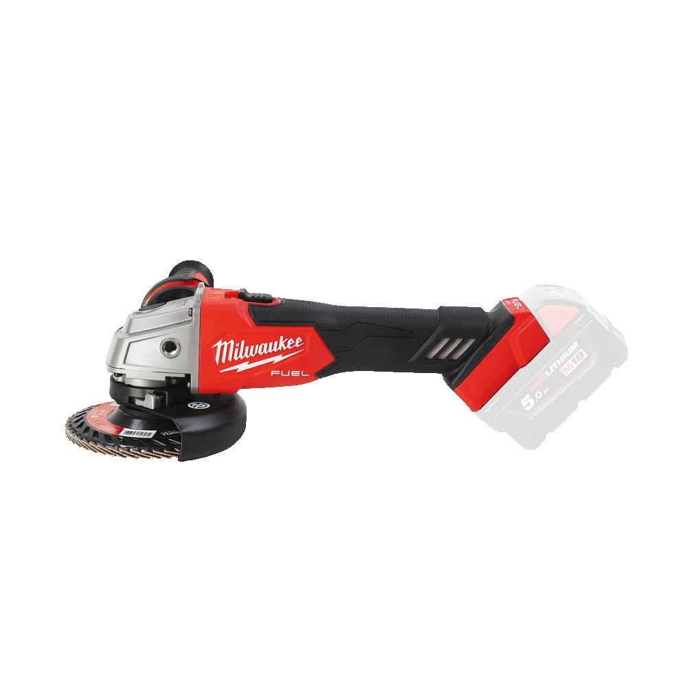 Polizor Milwaukee M18 125mm - Performanță 1200W fără fir