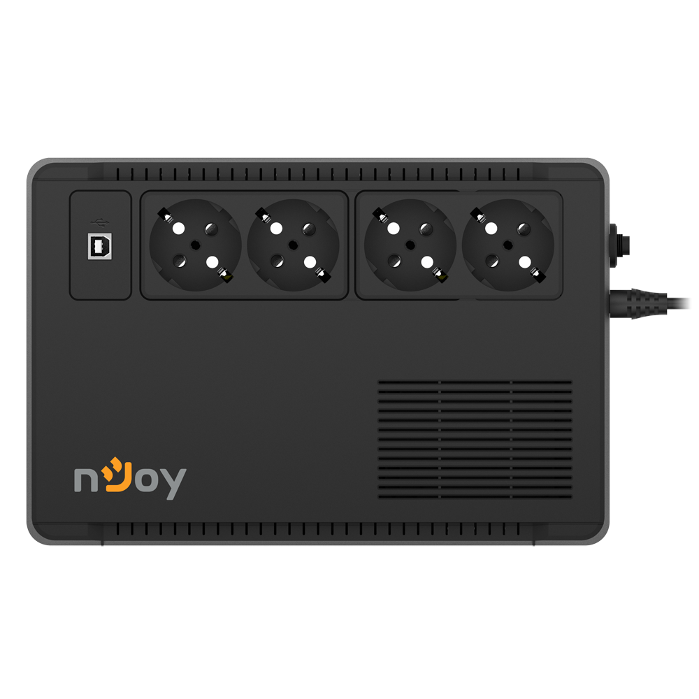 UPS Njoy Soter 600 600VA 360W - Protecție Electronică - imagine 4